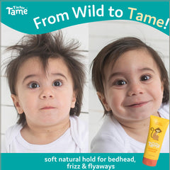 Front view of Taming Cream for kids hair 2-pack