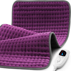 TATOWN heating pad 17x33 with velvet cover for back pain relief