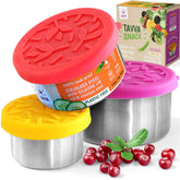 tavva stainless steel snack containers 12oz 7oz 3oz sizes