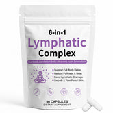 TAWODIUM 6-in-1 Lymphatic Complex Capsules bottle front view