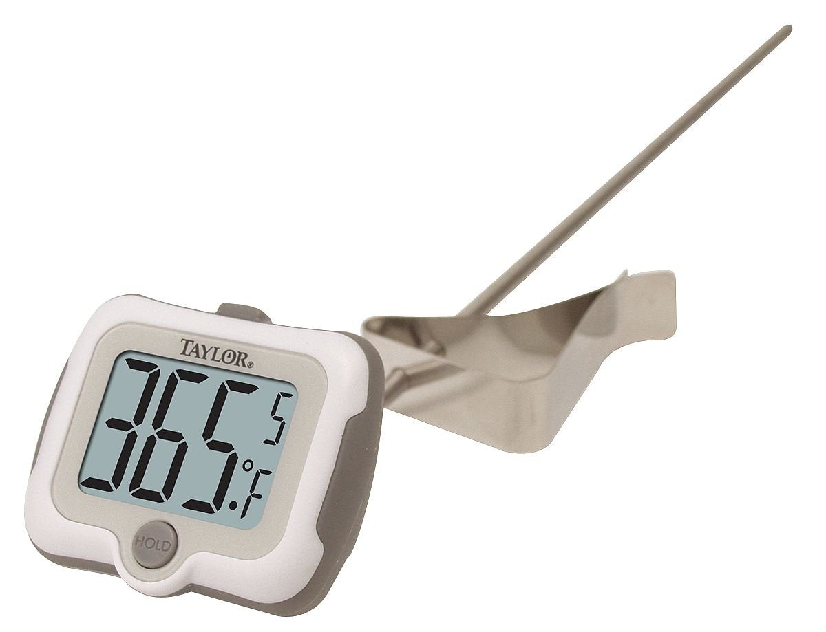 Taylor 983915 Classic Series Deep Fry Candy Digital Thermometer with 9 inch stem and adjustable head