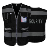 TCCFCCT security vest black size L front view