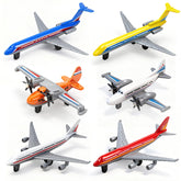Tcvents toy airplane 6 pack six unique diecast planes
