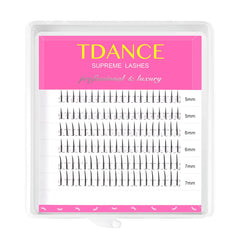 TDANCE Bottom Lash Extension 120 Pcs B Curl 5-7mm