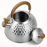 Tea Pot Stovetop 2.5 L kettle in silver finish