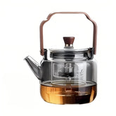 Tea pot with infuser for loose leaf tea 34oz capacity