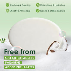 Oiangna antifungal soap two bars 4.1 oz each on shelf