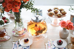 Balance borosilicate glass teapot with 304 stainless steel