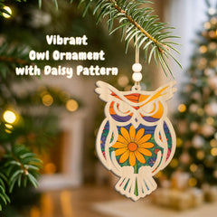 Teacher gifts for women owl suncatcher decorative ornament