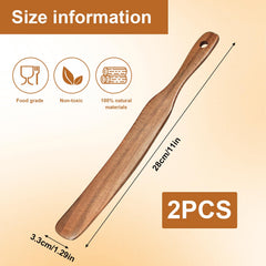 11 inch spurtle for sourdough mixing
