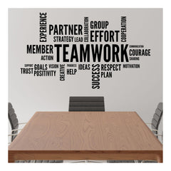 Teamwork Wall Decal for Office decor