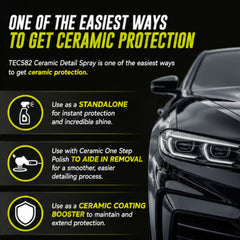 TEC582 Ceramic Detail Spray on plastic trim