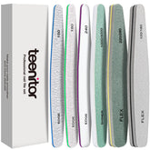 Teenitor nail file nail buffer 6 piece set front view