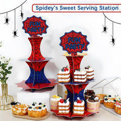 24 Pcs Superhero Cupcake Toppers six designs