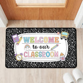 Tenceur composition classroom door mat front view