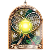 Tennis ornament by Ace The Holidays for Christmas tree