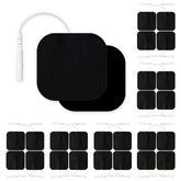 24 pack 2x2 inch tens unit pads black