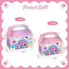 16pcs paper candy boxes product packaging image 2