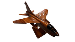 Tesaut A7 Corsair Mahogany Wood Desktop Airplane Model product image 1