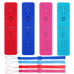 Tevodo Wii Remote Controller 4 pack packaging with silicone case
