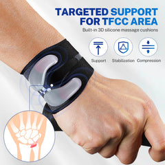 Ultra thin 0.5mm nylon fabric on TFCC wrist brace