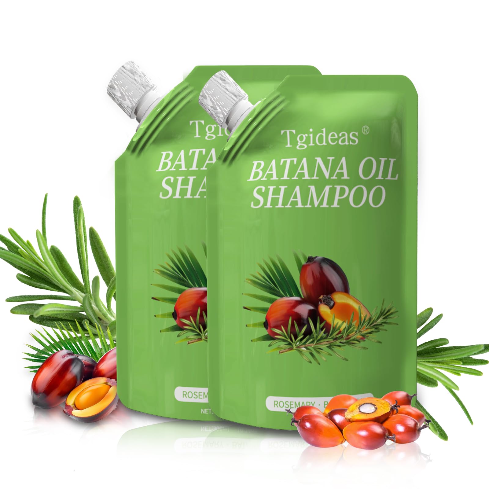 Tgideas Batana Oil Rosemary Shampoo bottle front view