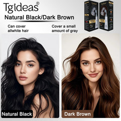 Tgideas dark brown shade dye application