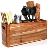 TGS Kitchen Utensil Holder for Counter four-compartment design