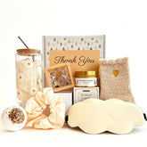 Thank You Gift Basket for Women nine item self care set image