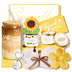 Thank You Gifts for Women sunflower crochet decor