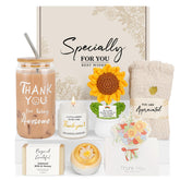 16oz glass cup with Thank You for Being Awesome from Thank You Gifts for Women