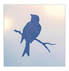 The Artful Stencil Bird on Branch Stencil Template 4.5in x 4.5in