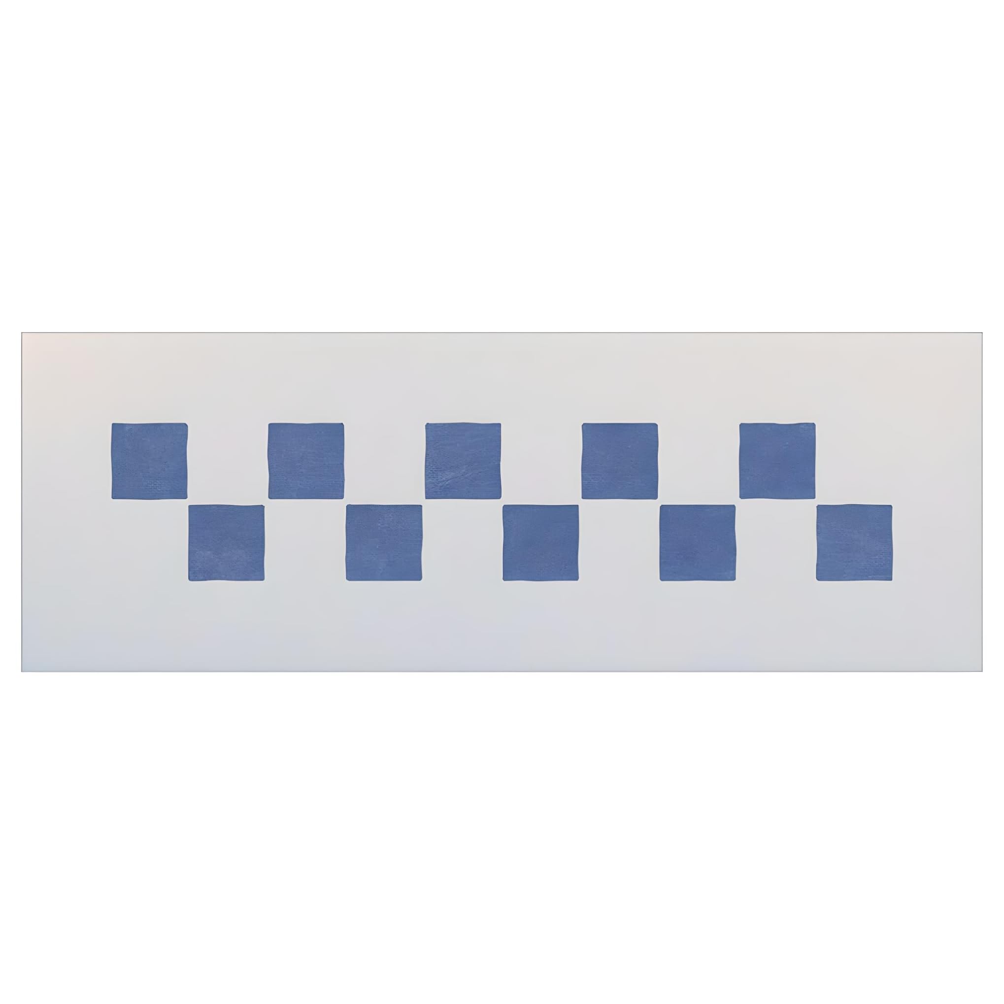 The Artful Stencil Checkerboard Border Stencil Template 8.5x1.7 inches
