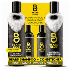 The Beard Club beard wash and conditioner set product image