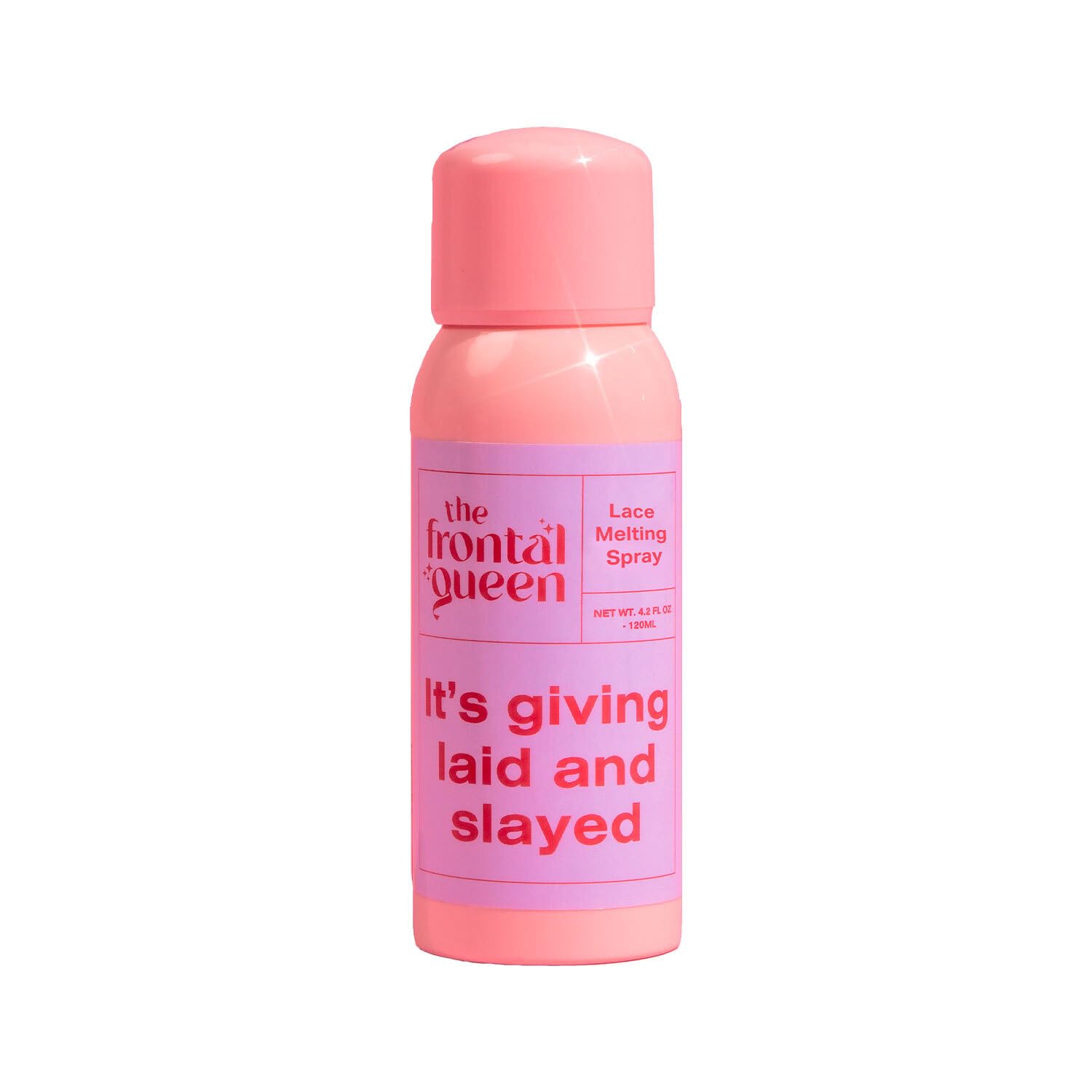 The Frontal Queen Lace Melting Spray 4.2 oz packaging