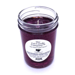 Black Raspberry Vanilla Inspired aroma in a classic jar candle