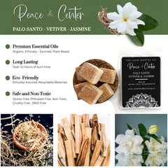 Palo Santo wax melts by The Good Mantra Co 2-4oz