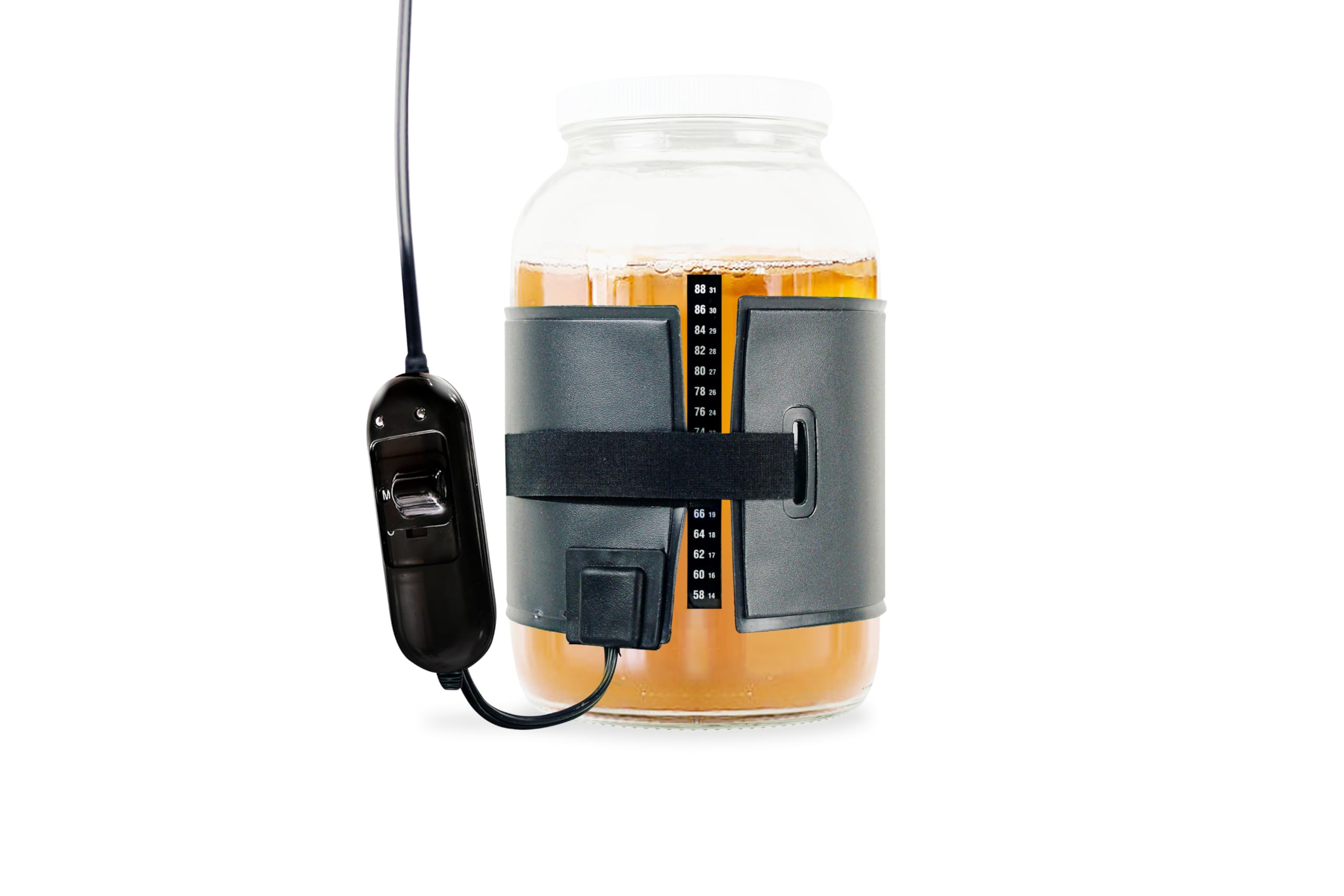 The Kombucha Shop Kombucha Heating Wrap plain black version