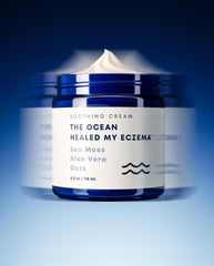 The Ocean Healed My Eczema cream 4oz jar