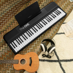 Side angle of The ONE Smart Keyboard COLOR 61 portable design