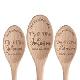 The Perfect Mix personalized wooden spoon beech wood