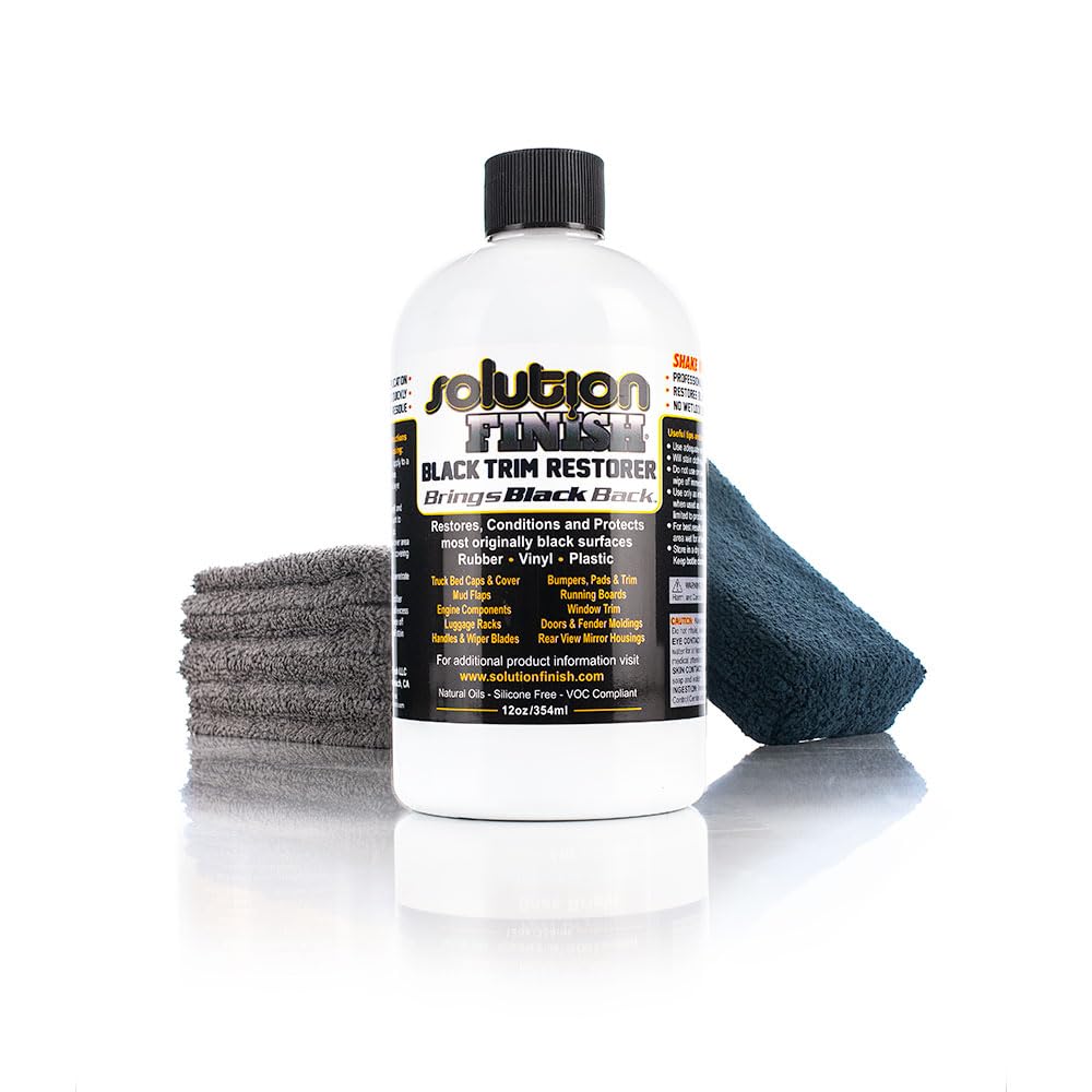 The Rag Company Solution Finish Full Installation Kit bottle and accessories