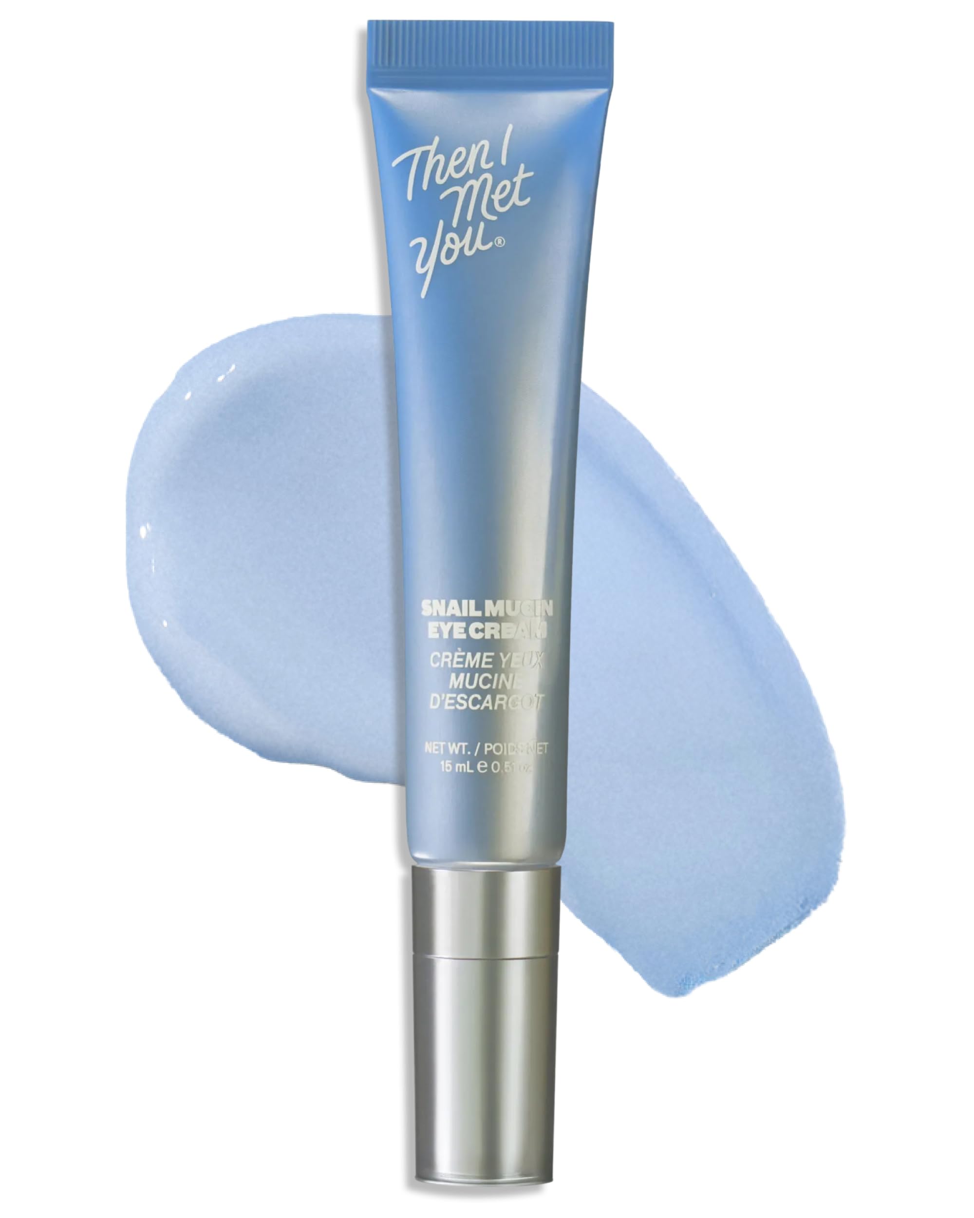 Then I Met You snail mucin eye cream bottle
