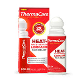 ThermaCare Heat+Max Strength roll-on packaging