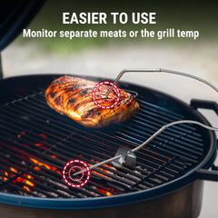 ThermoPro display showing target and current temps