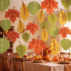 Thiccywoov fall leaf decorations 24pcs for classroom display