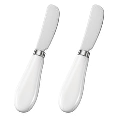 Thinp butter spreader knives set ceramic handles