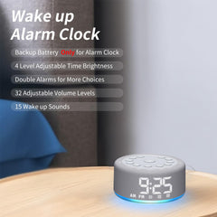 30 sleeping sounds selection on screen