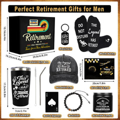 This Legend Has Retired phrase on gift items label