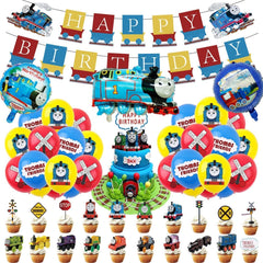 Thomas Train birthday party banner for decorations